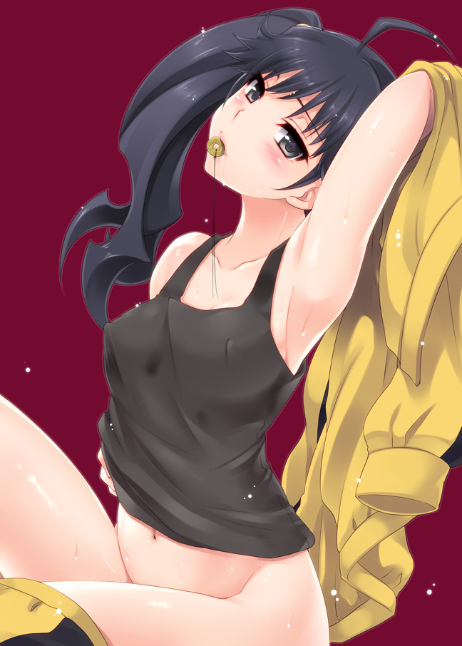 araragi karen (monogatari and 1 more) drawn by yukian