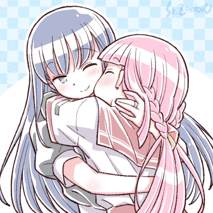 tamaki iroha and nanami yachiyo (mahou shoujo madoka magica and 1 more) drawn by studiozombie