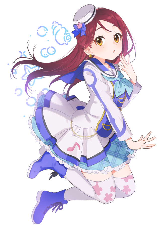 sakurauchi riko (love live! and 1 more) drawn by booota