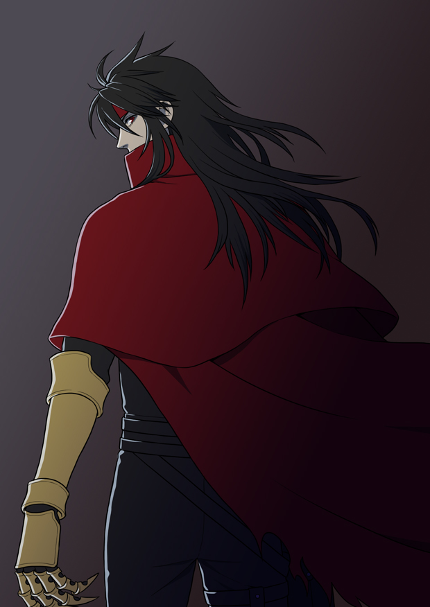 vincent valentine (final fantasy and 1 more) drawn by sd_supa