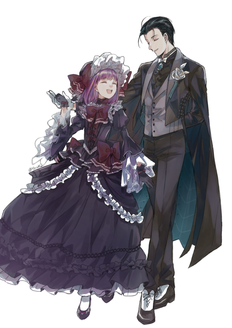 helena blavatsky and sherlock holmes (fate and 1 more) drawn by yoczkw