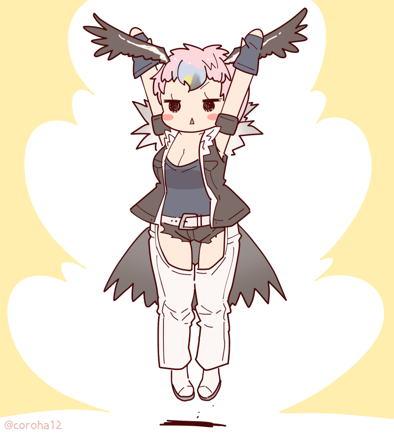 lappet-faced vulture (kemono friends) drawn by coroha