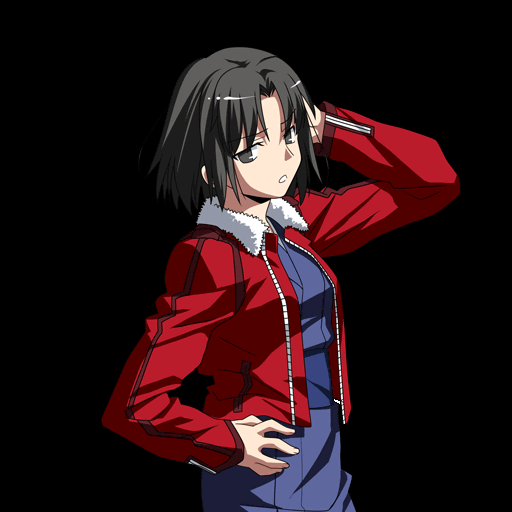 ryougi shiki (tsukihime and 1 more) drawn by takeuchi_takashi