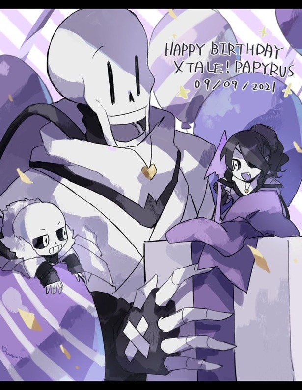 sans, papyrus, and undyne (undertale and 1 more) drawn by ruannu