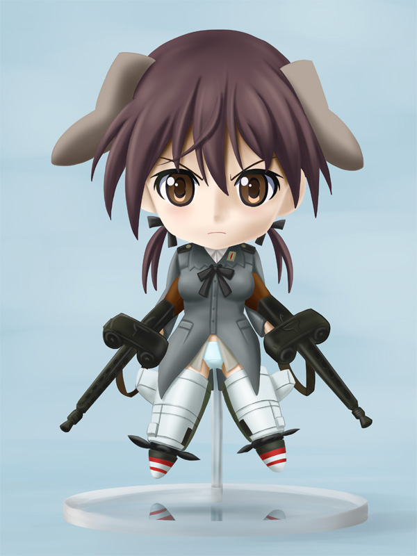 gertrud barkhorn (world witches series and 1 more) drawn by lielos