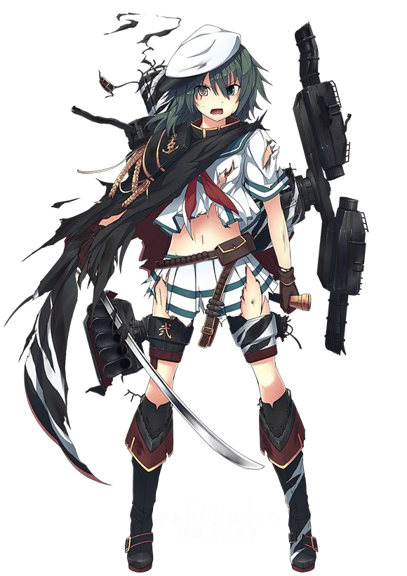 kiso and kiso kai ni (kantai collection) drawn by ugume