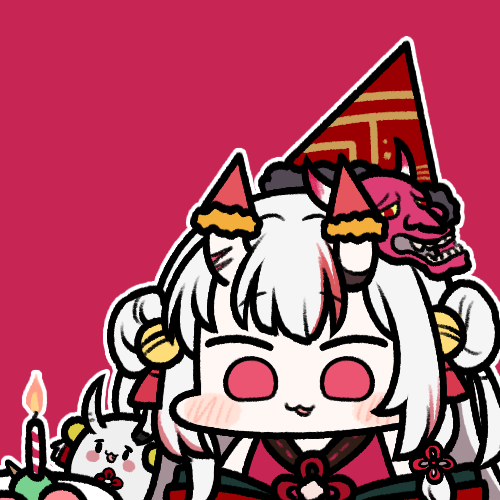 nakiri ayame and poyoyo (hololive) drawn by jazz_jack