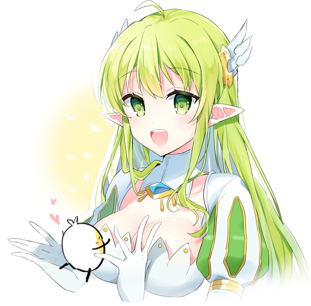 rena erindel and grand archer (elsword) drawn by pinb