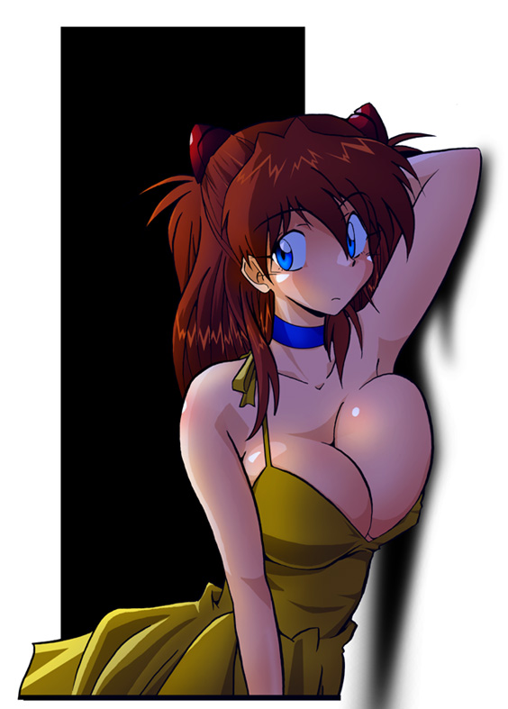 souryuu asuka langley (neon genesis evangelion) drawn by hetano_yokoduki