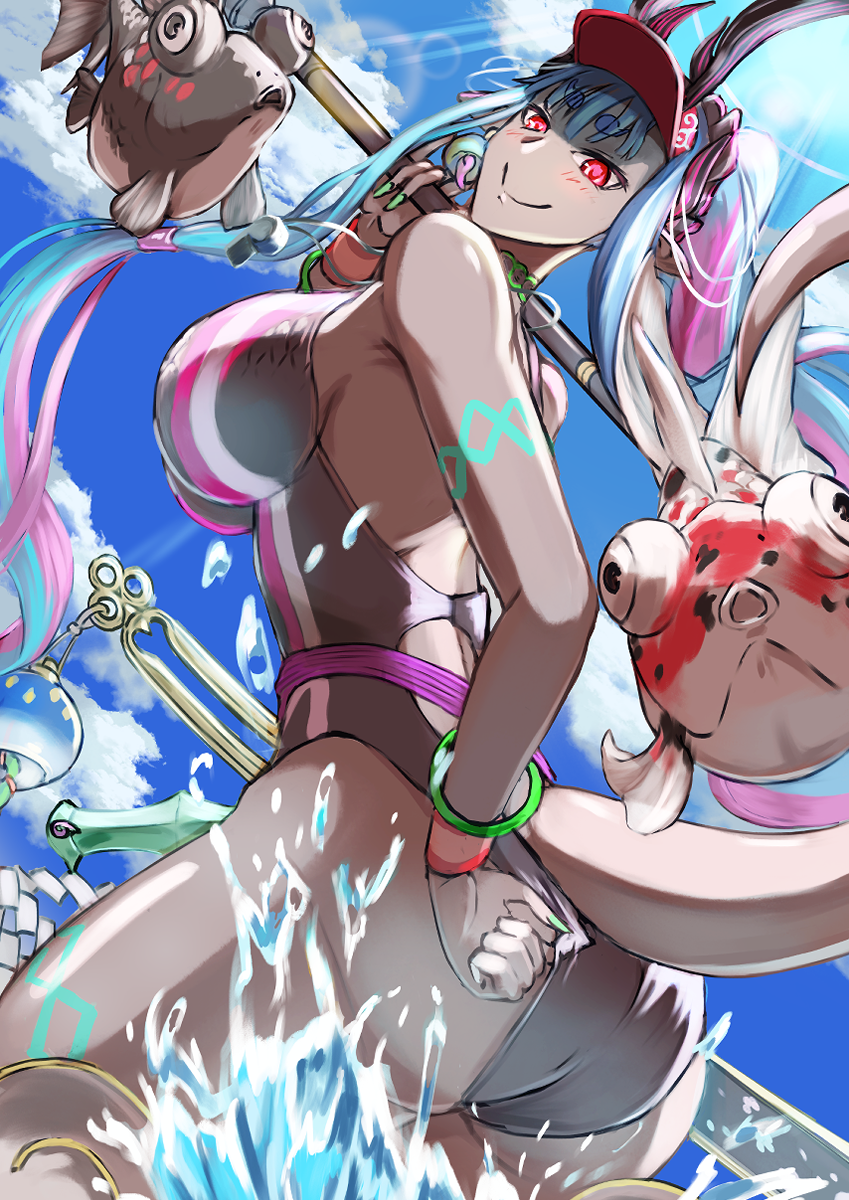 ibuki douji (fate and 1 more) drawn by inugami86