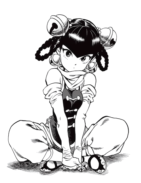 lin lin (one-punch man) drawn by murata_yuusuke