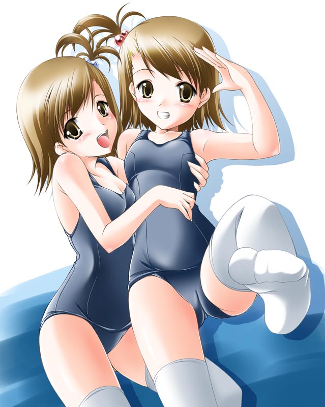 futami mami and futami ami (idolmaster and 1 more) drawn by kamiya_tomoe