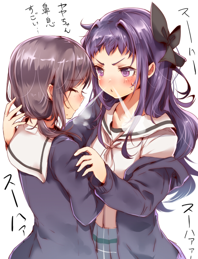 sekiya naru and sasame yaya (hanayamata) drawn by mataichi_mataro
