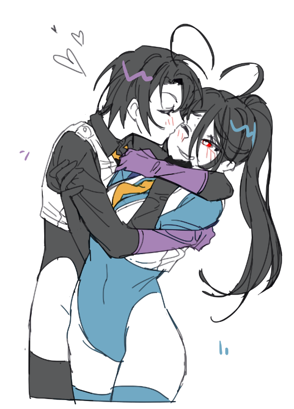 thundercracker and skywarp (transformers) drawn by en_(envelus_tf)
