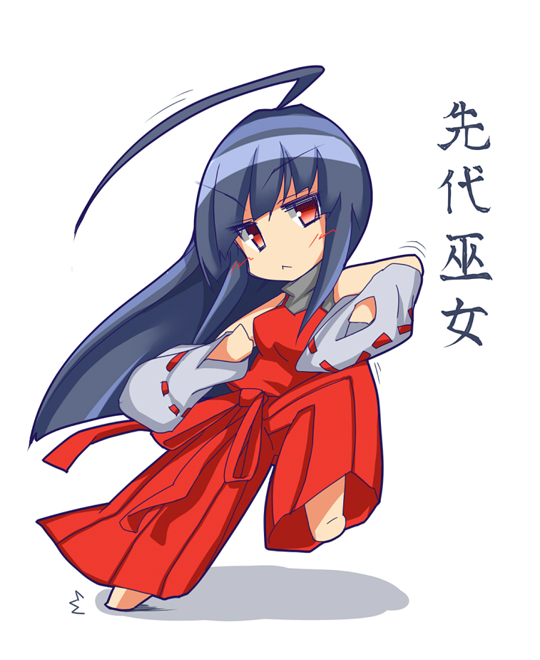 sendai hakurei no miko (original and 2 more) drawn by ototobe