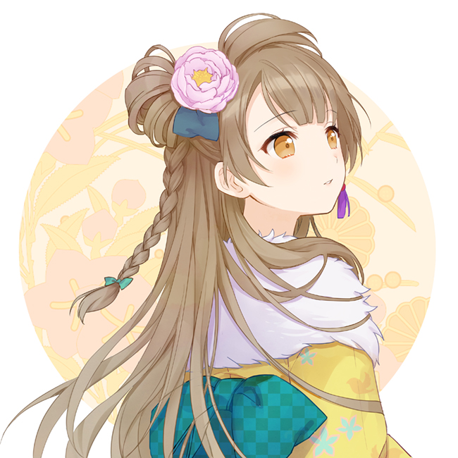 minami kotori (love live! and 1 more) drawn by rio.lw