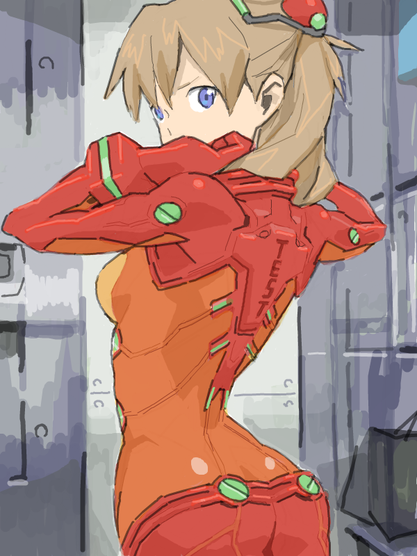 souryuu asuka langley (neon genesis evangelion and 2 more) drawn by baariya
