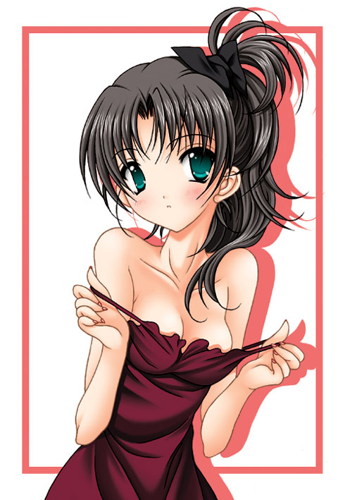 tohsaka rin (fate and 1 more) drawn by rikky