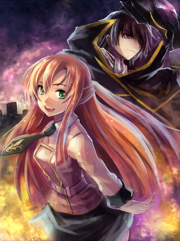 lelouch vi britannia and shirley fenette (code geass) drawn by edobox