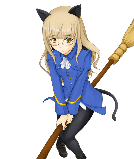 perrine h. clostermann (world witches series and 1 more) drawn by aona_(anagasaki)