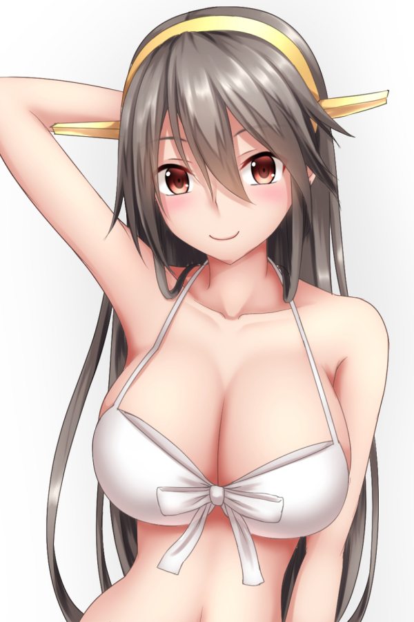 haruna kai ni and haruna (kantai collection) drawn by tapisuke