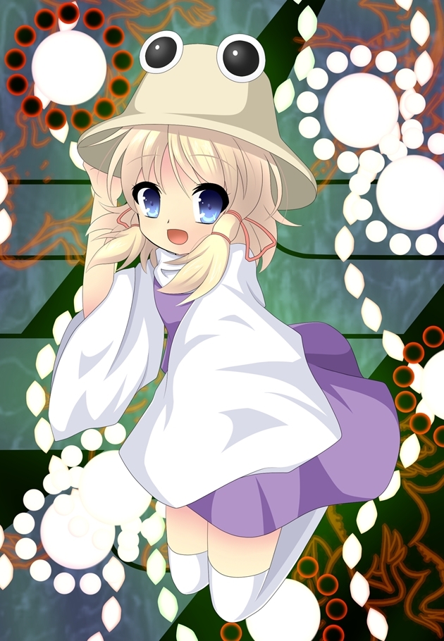 moriya suwako (touhou and 1 more) drawn by kumatoshi