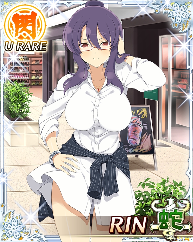 rin (senran kagura and 1 more) drawn by yaegashi_nan