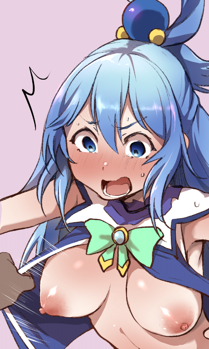 aqua (kono subarashii sekai ni shukufuku wo!) drawn by monchan_rev3