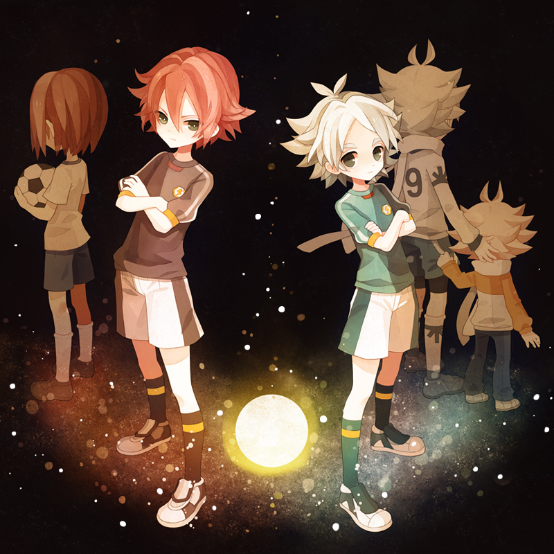 kiyama hiroto, fubuki shirou, fubuki atsuya, and kira hiroto (inazuma eleven) drawn by 32_(mayama)