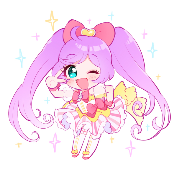 manaka laala (pretty series and 1 more) drawn by oshiri_(o4ritarou)