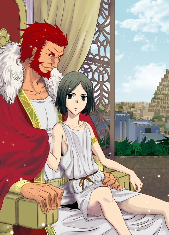 iskandar and waver velvet (fate and 1 more) drawn by kira_zatou