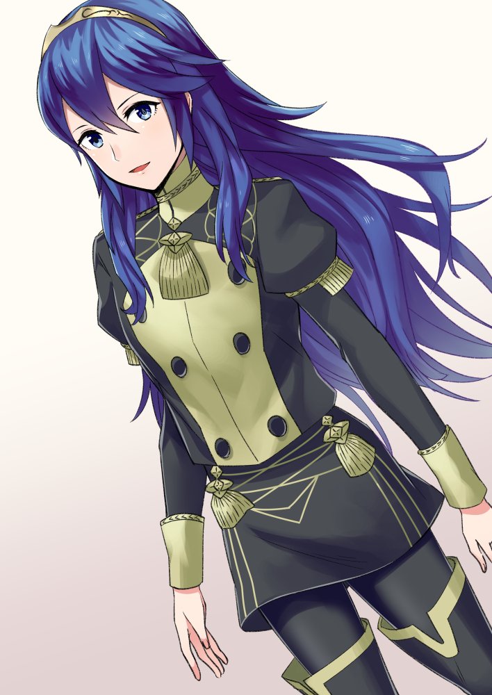 lucina (fire emblem and 2 more) drawn by ameno_(a_meno0)