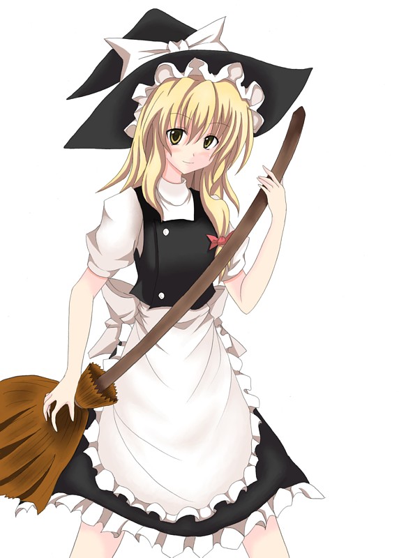 kirisame marisa (touhou) drawn by mosui_(kori_can)