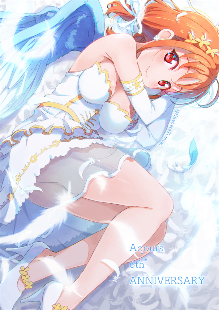 takami chika (love live! and 1 more) drawn by kitahara_tomoe_(kitahara_koubou)