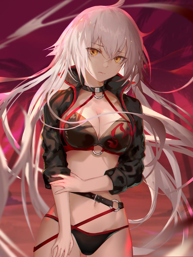 jeanne d'arc alter (fate and 1 more) drawn by jname