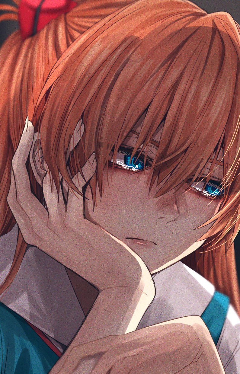 souryuu asuka langley (neon genesis evangelion) drawn by gunjyou_(gunjyou_00)