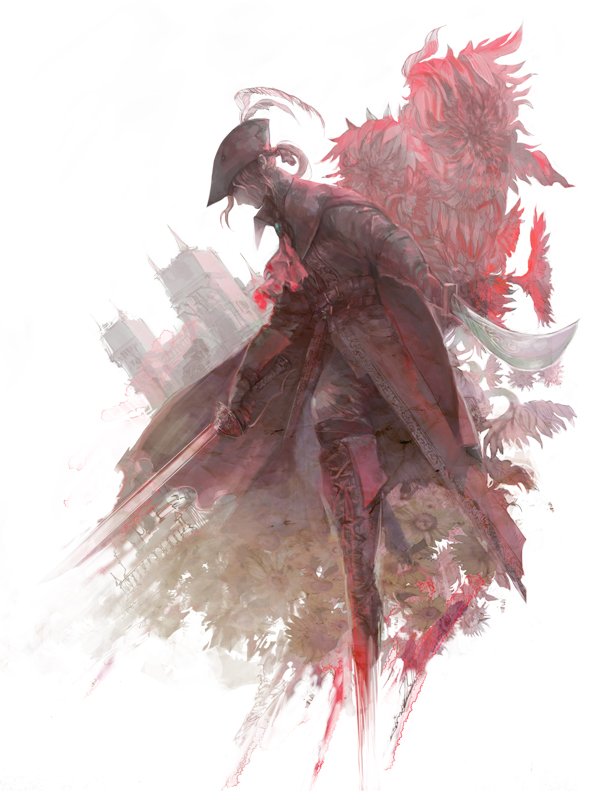 lady maria of the astral clocktower (bloodborne) drawn by nira_(nira_box)