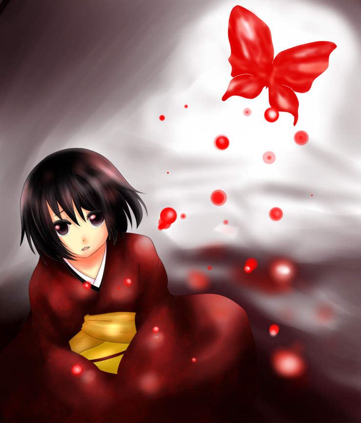 tachibana chitose (fatal frame and 1 more) drawn by natsu_danu