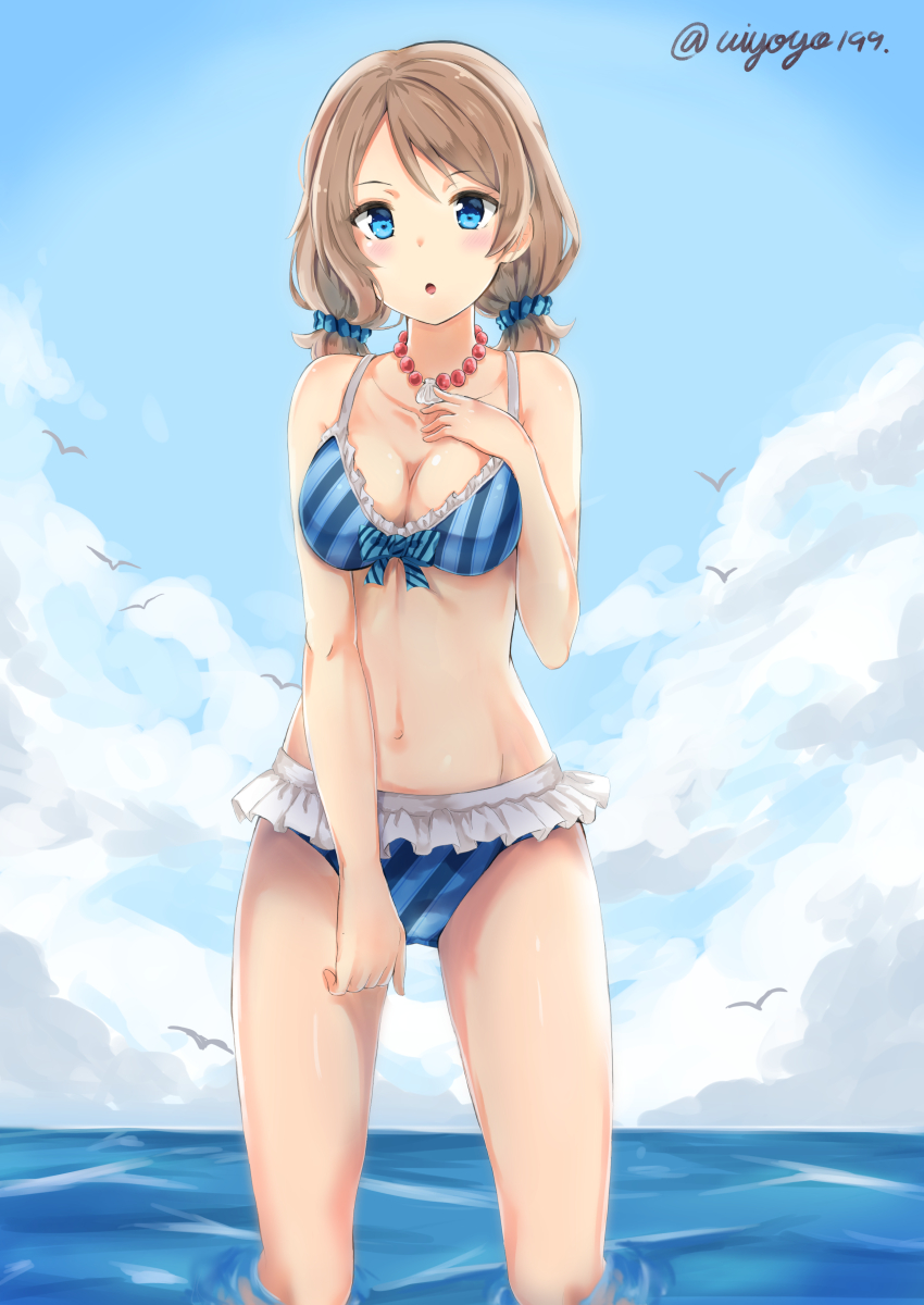 watanabe you (love live! and 1 more) drawn by kouno_(uiyoyo199)