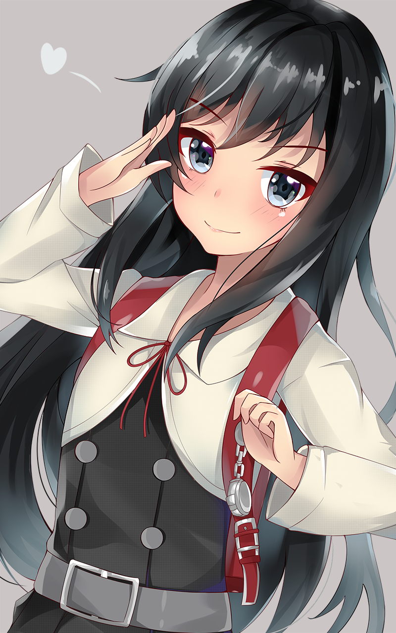 asashio and asashio kai ni (kantai collection) drawn by nahaki