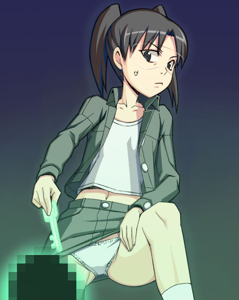 amasawa yuuko (dennou coil) drawn by caryo and nanashino