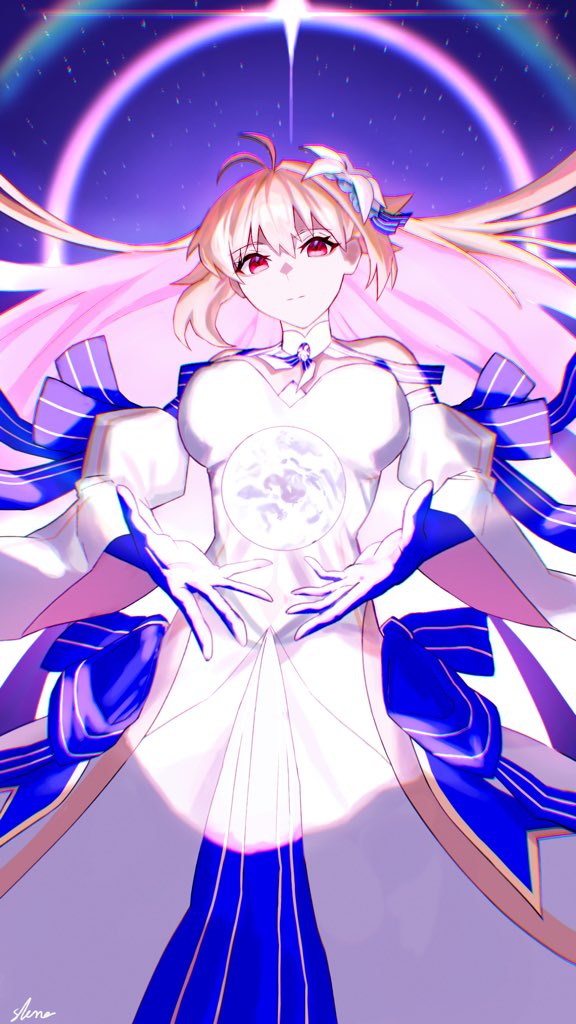 arcueid brunestud and archetype earth (fate and 2 more) drawn by x0195195796238