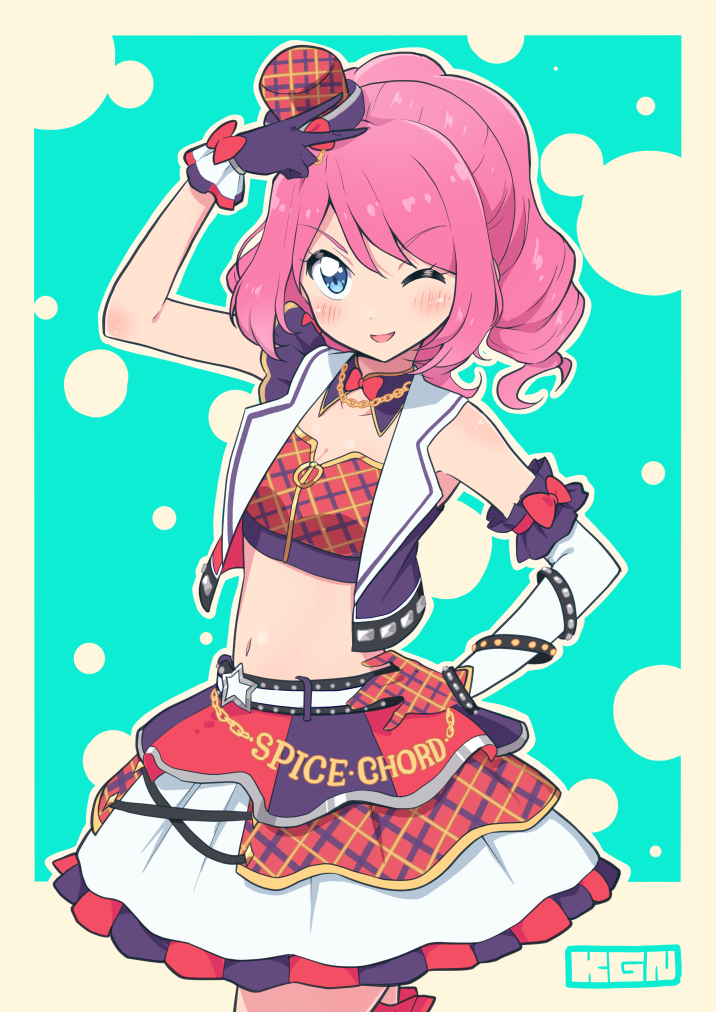 sakuraba rola (aikatsu! and 1 more) drawn by cbgb