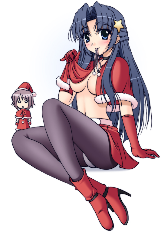 nagato yuki and asakura ryoko (suzumiya haruhi no yuuutsu) drawn by narutaki_shin