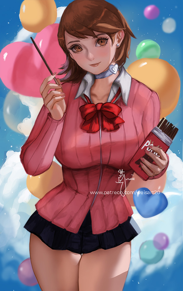 takeba yukari (persona and 1 more) drawn by wei_(promise_0820)