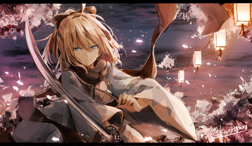 okita souji (fate and 1 more) drawn by shiina_kuro