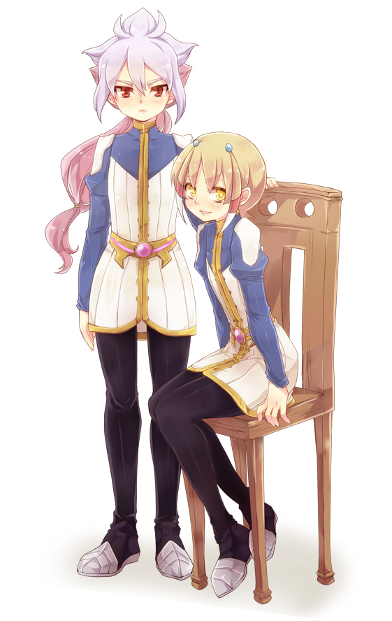hakuryuu and shuu (inazuma eleven and 2 more) drawn by tobi_(one)