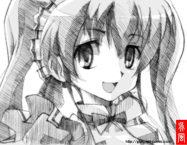 lizlett l. chelsie (omamori himari) drawn by gofu