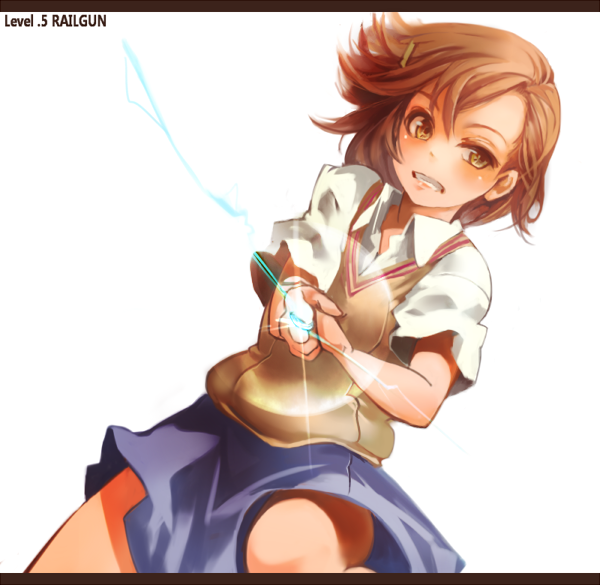 misaka mikoto (toaru majutsu no index and 1 more) drawn by sachito
