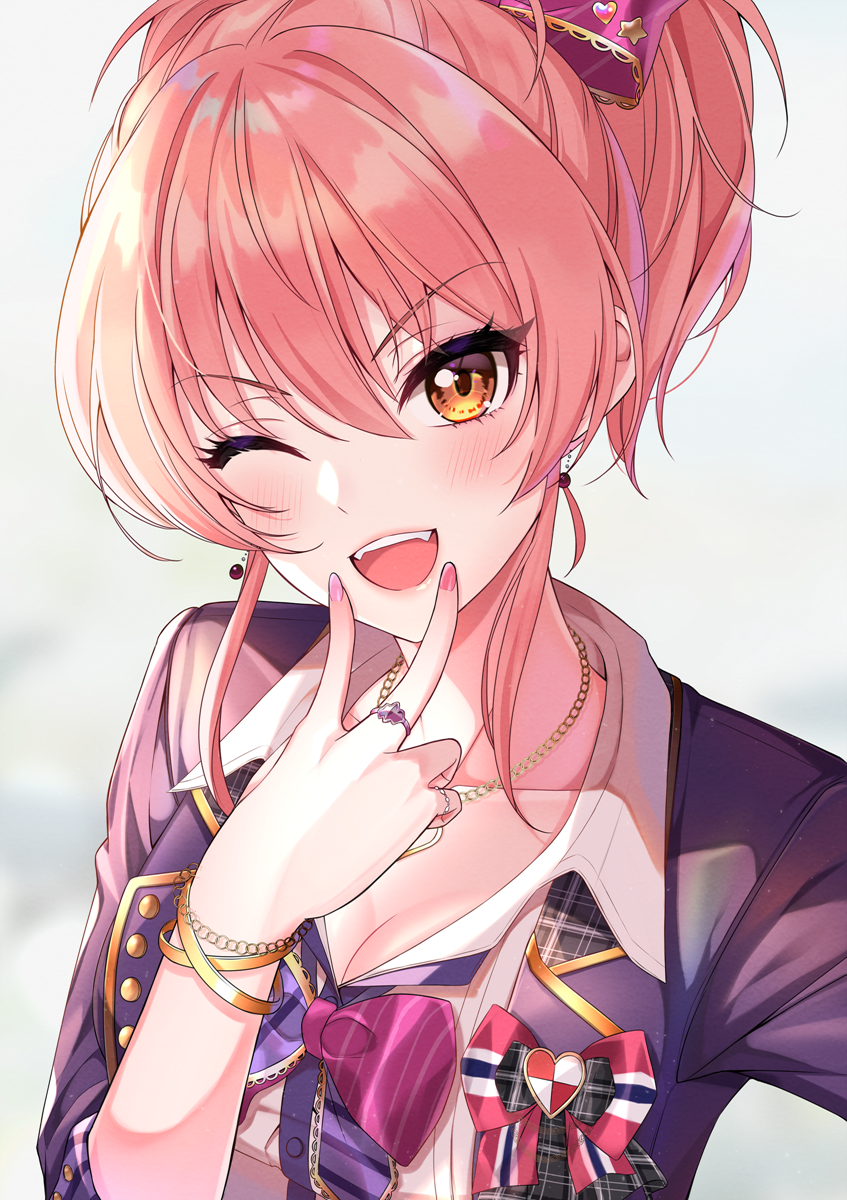jougasaki mika (idolmaster and 2 more) drawn by sutoroa